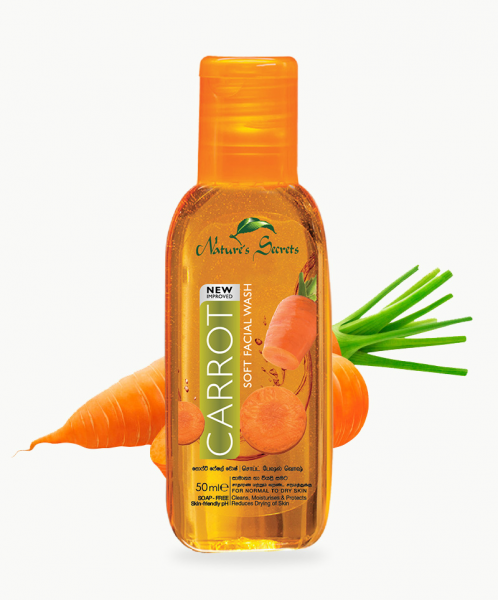 Carrot Soft Facial Wash Nature s Beauty Creations Ltd